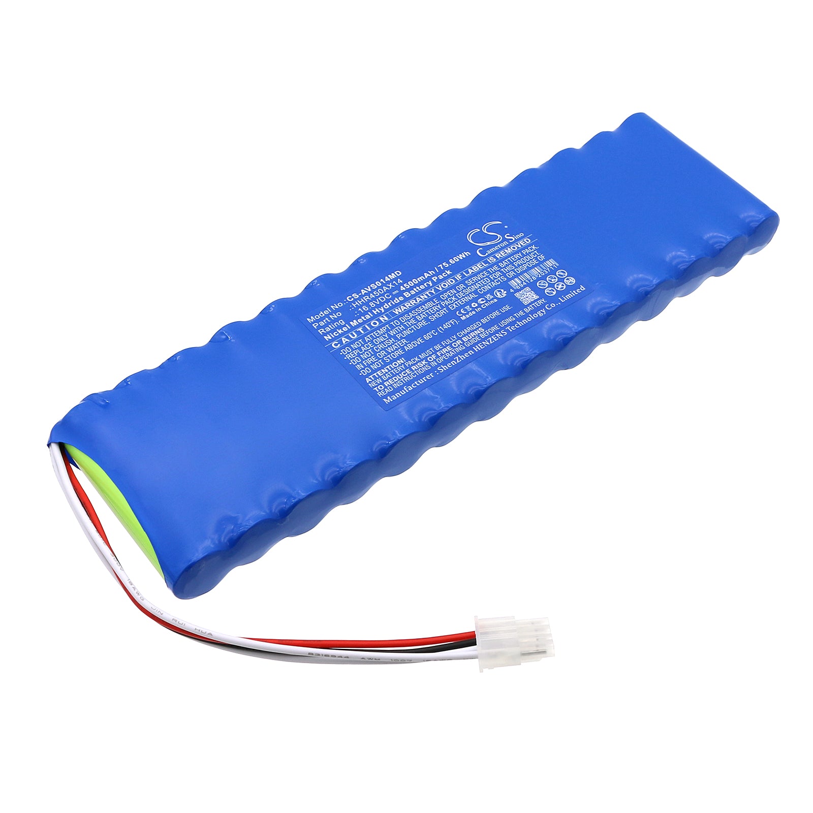4500mAh Ventilator Battery for Viasys, Acutronic, Bird, Fabian, 16.8V Ni-MH, 75.6Wh, Medical-Grade Replacement
