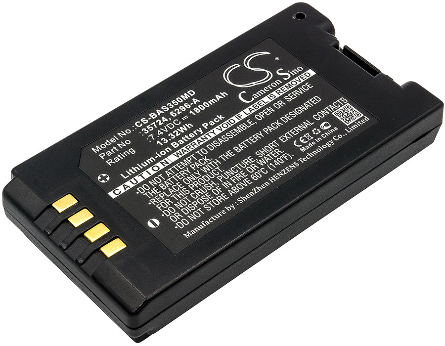 1800mAh 7.4V Replacement Battery for Baxter Sigma Spectrum Infusion Pumps - Models 35083, 35162, 35700, 35724 & 55075-2 (13.32Wh Li-ion)
