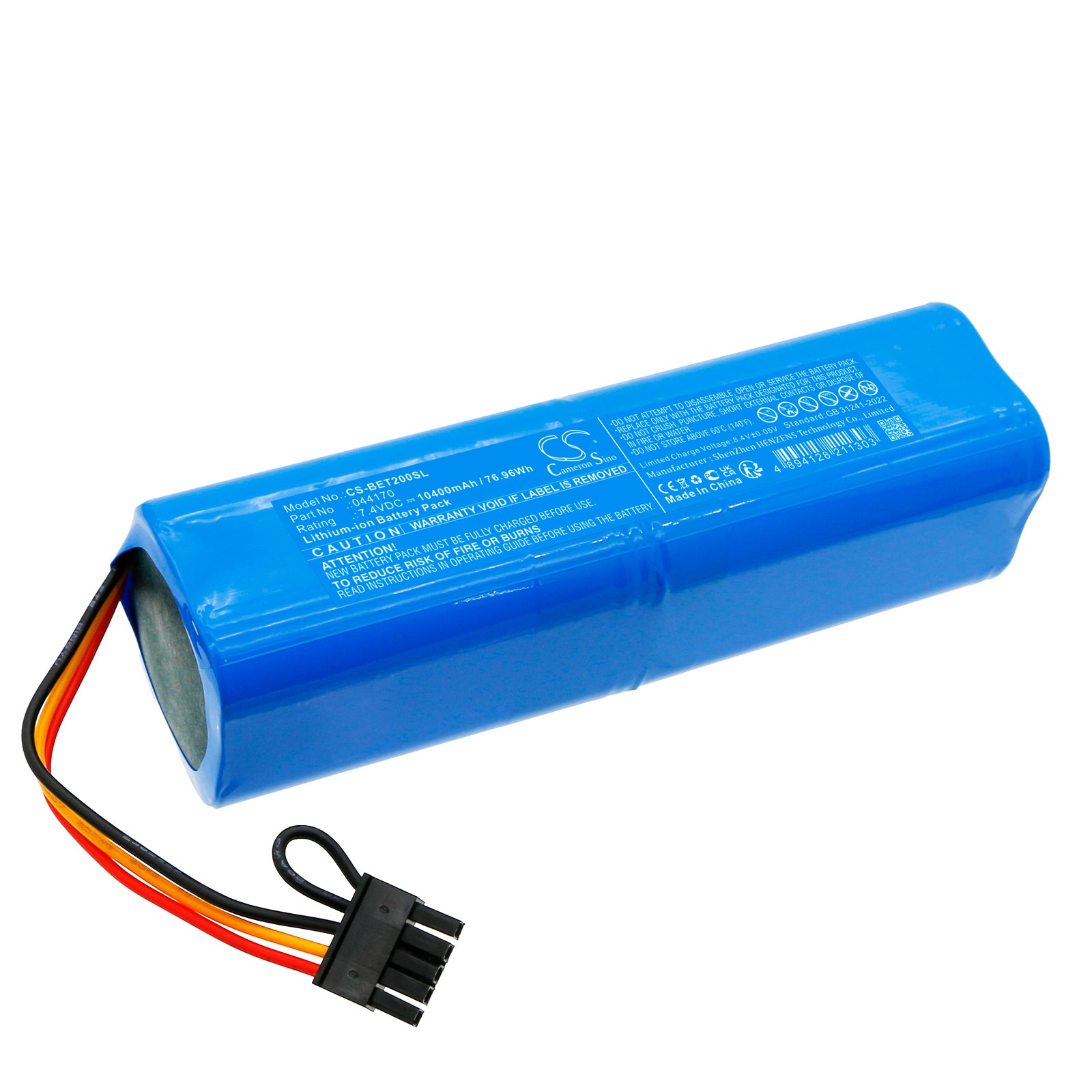 7.4V 10400mAh Lithium-Ion Replacement Battery for Benning IT 200 & 044170 Surveying Equipment
