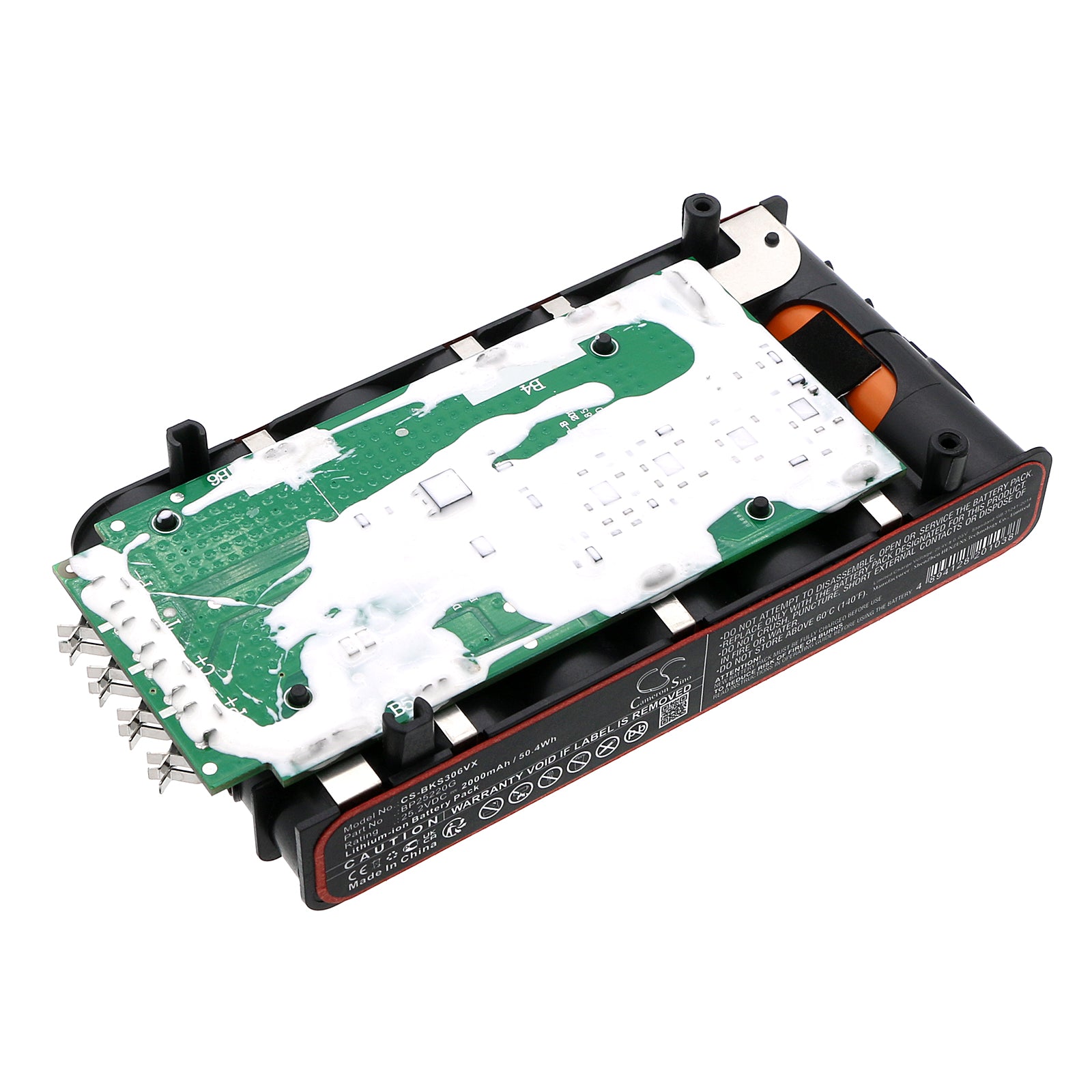 2000mAh Beko Arcelik SD-3061 Vacuum Battery - Media P6 & Grundig VCP-5030 Replacement - 25.2V 50.4Wh Li-ion
