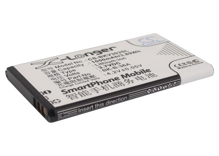 1050mAh Battery Replacement for BBK VIVO Y1 & VIVO V303 Smartphone - 3.7V Li-ion - BK-B-36A - Mobile Phone Repair Part
