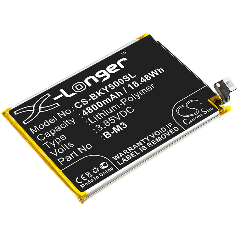 4800mAh Replacement Battery for VIVO Y50 & 1935 - 3.85V Li-Polymer, BBK B-M3 Compatible Smartphone Battery
