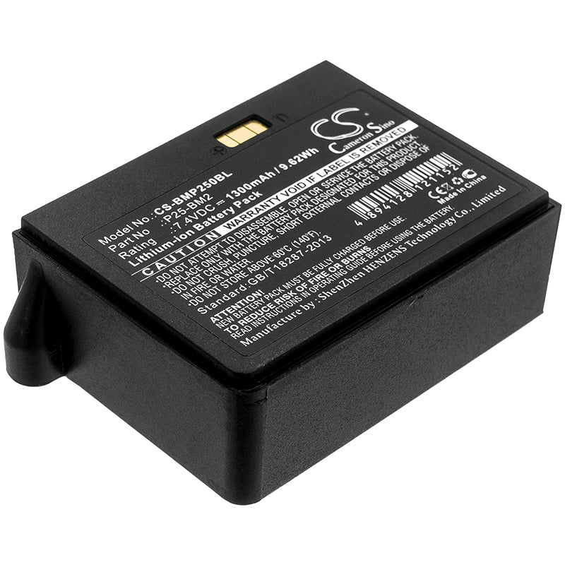 7.4V 1300mAh Li-ion Replacement Battery for Blue Bamboo P25M/P25i Payment Terminals - Premium Power Solution
