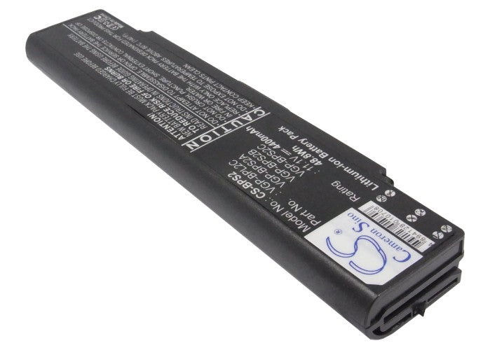 4400mAh Laptop Battery for Sony VAIO: S49CP/B, VGN-FJ92S, VGN-FS7901 Series - 11.1V Li-ion - Extended Life Replacement 
