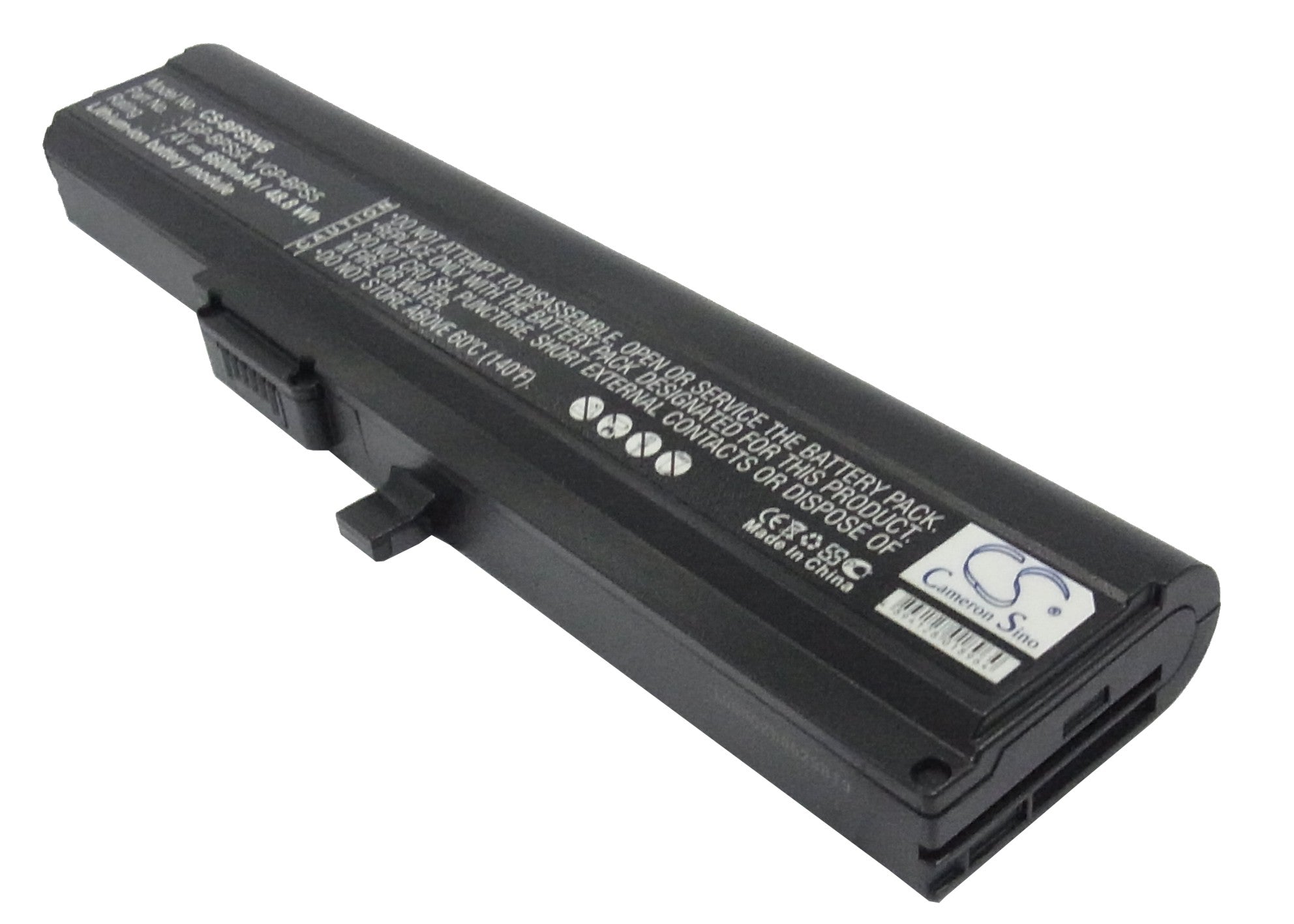 High-Capacity 6600mAh Replacement Battery for Sony VAIO VGN-TX Series, 7.4V Li-ion Laptop Battery (205.9x47x15.8mm)
