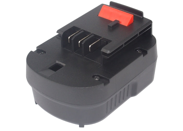 2000mAh Ni-MH Replacement Battery for Black & Decker & Firestorm Cordless Power Tools - 12V, 24Wh
