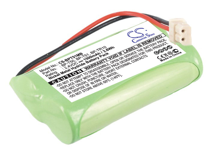 2.4V 1500mAh Ni-MH Replacement Battery Pack for Sony NTM-910 & Fisher-Price M6163 Baby Monitors
