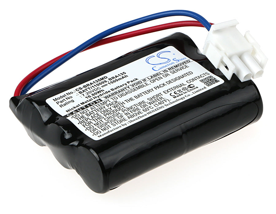 7.2V 1500mAh Ni-MH Replacement Battery for Braun Perfusor FT/VII Syringe Pump - High-Capacity Power
