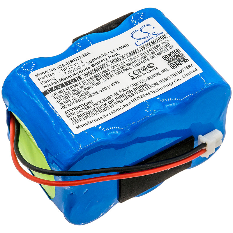 BIRDOG USB Plus & Plus Satellite Meter Battery - 3000mAh 7.2V Ni-MH Replacement Battery Pack for Signal Meters
