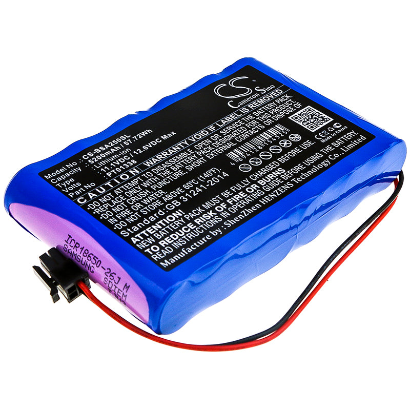 5200mAh Replacement Battery for Bird SA2500, SA6000EX Survey Equipment - 11.1V Li-ion
