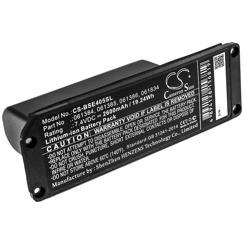 2600mAh Replacement Battery for BOSE SoundLink Mini/Mini One (413295) - 7.4V Li-ion Speaker Battery 
