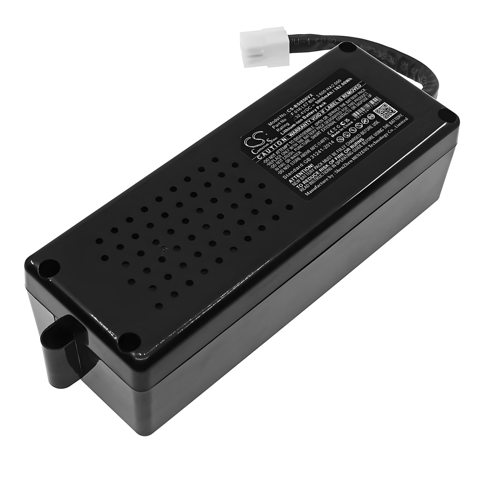 32.4V 5000mAh Li-ion Replacement Battery for Bosch Indego Robotic Lawn Mowers - F016L67804 Compatible
