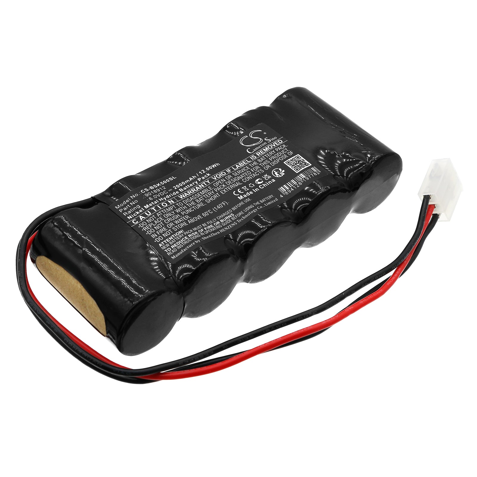 6V 2000mAh Ni-MH Replacement Battery Pack for Bosch D14, K10, K12 Drills, Easy Lift & Smart Home Systems
