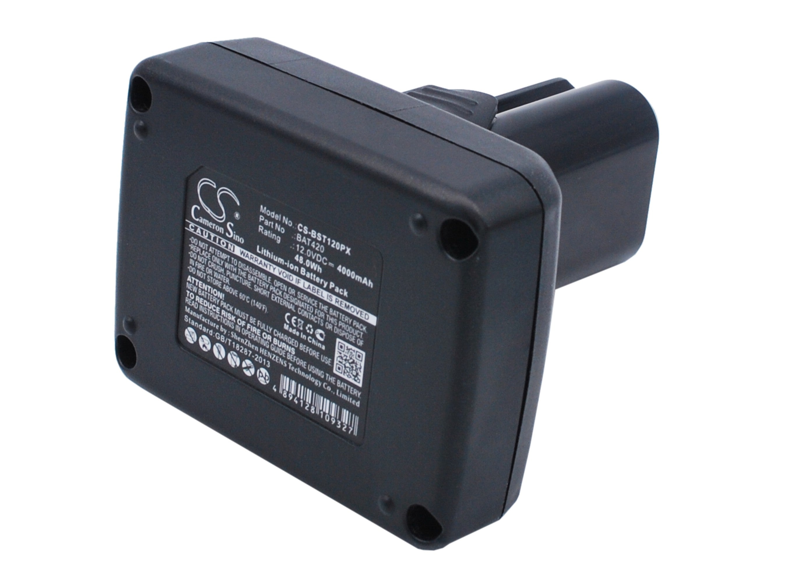 4000mAh 12V Max Li-Ion Replacement Battery for Bosch Cordless Drills, Drivers, Saws - SKC120-202, BAT414, BAT420
