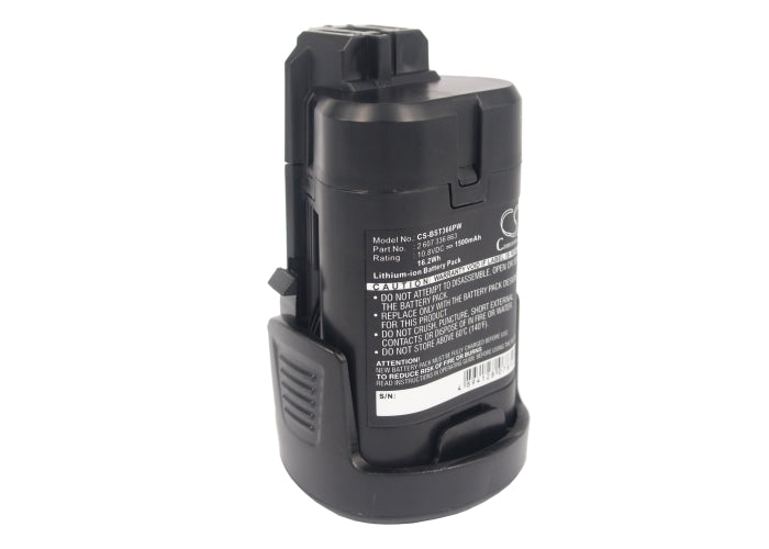 10.8V 1500mAh Li-ion Replacement Battery for Bosch PMF, GDR, GWB Power Tools - Cordless Drill, Screwdriver, Multi-tool.
