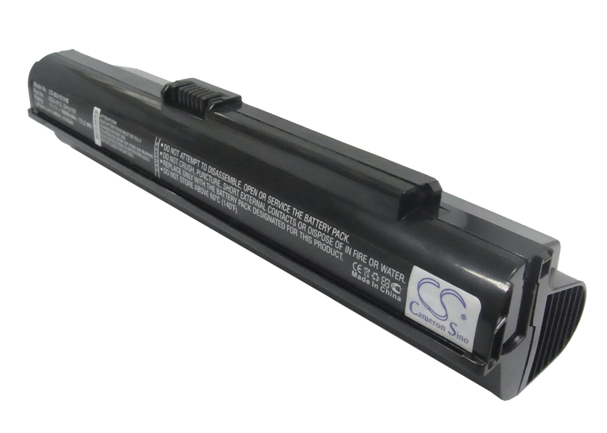 6600mAh Extended Battery for BenQ Joybook Lite U101 & Fujitsu M2010 Netbook - 11.1V Li-ion Replacement

