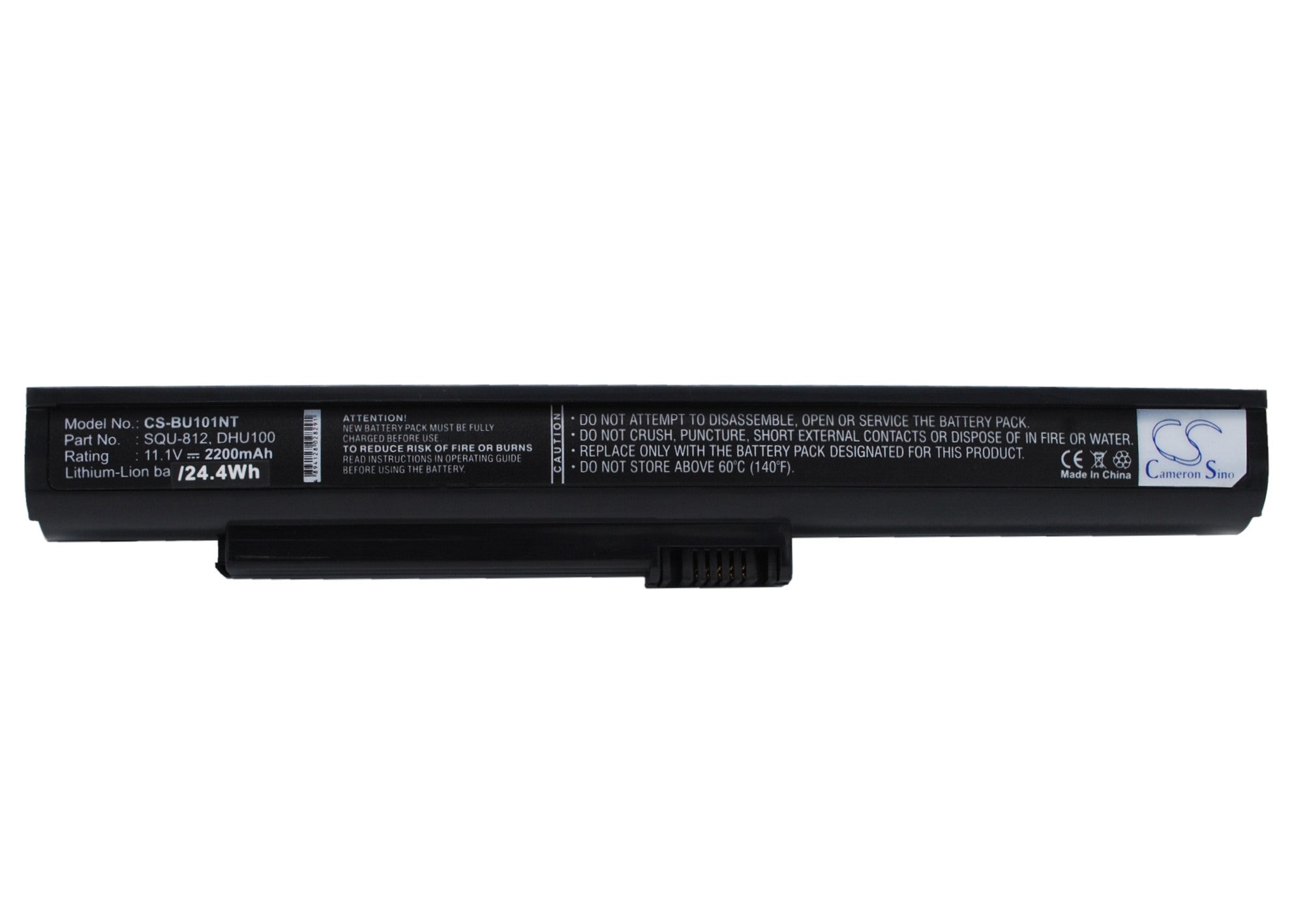 2200mAh Laptop Battery for BenQ Joybook Lite U101 & Fujitsu M2010 - 11.1V Li-ion
