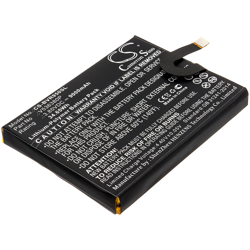 9000mAh Replacement Battery for Blackview BV9500/BV9500 Pro Smartphones - 3.85V Li-Polymer

