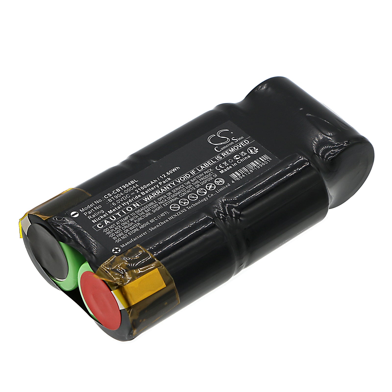 2100mAh 6.0V Ni-MH Replacement Battery for Cattron Theimeg Remote Control (TH-GA, TH-20DS-S, BT904-00044)
