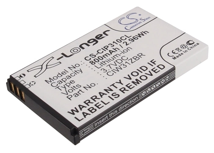 Cisco Linksys WIP310 Cordless Phone Battery - 3.7V 800mAh Li-ion Replacement Battery
