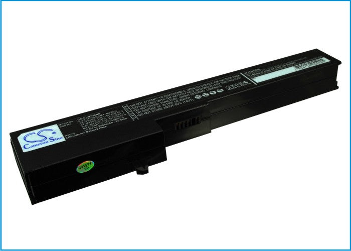 14.8V 2200mAh Li-ion Laptop Battery for Clevo M72, M73X & MobiNote M72 Series (204x51x21mm)
