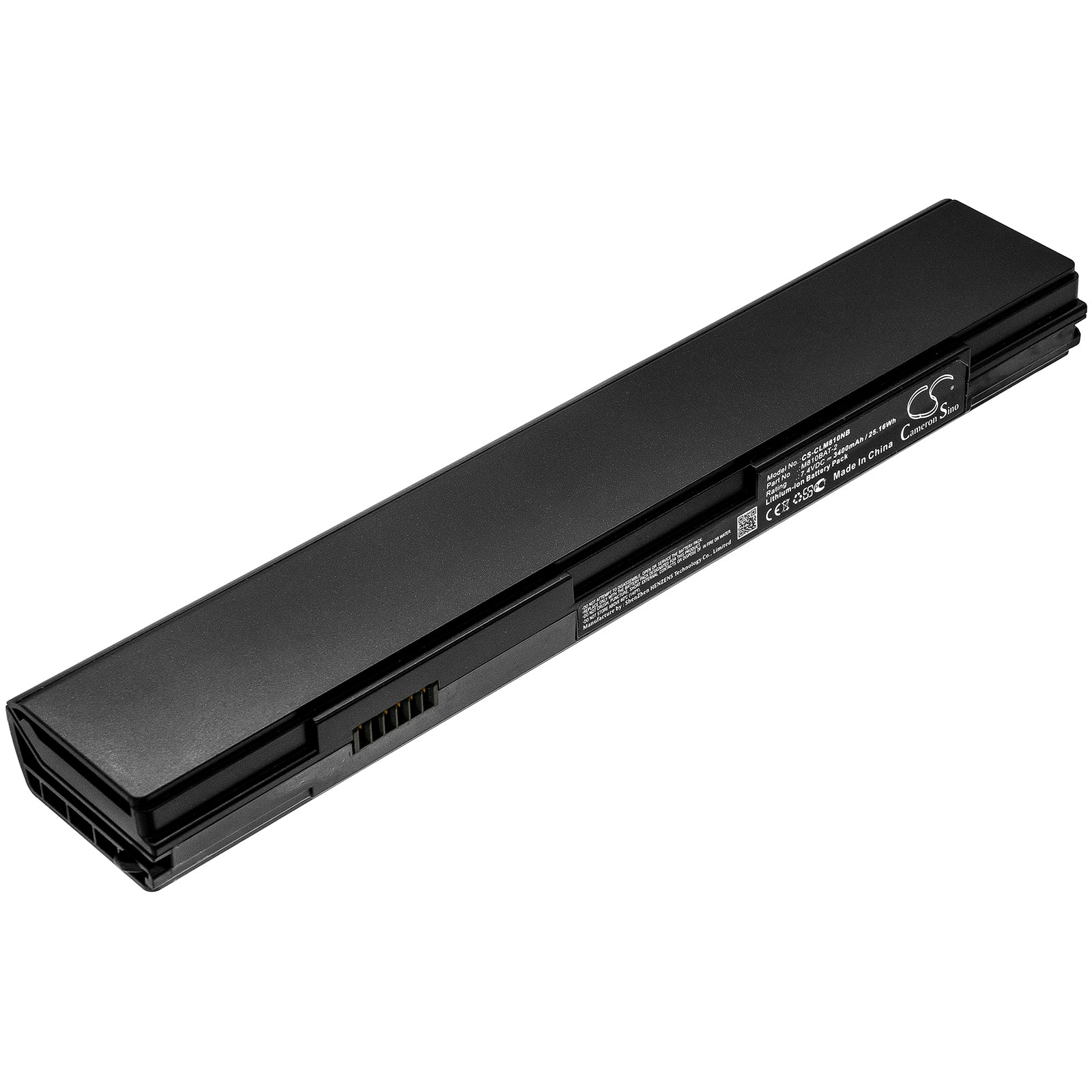 7.4V 3400mAh Li-ion Replacement Battery for Clevo M815P M810L M815 M810 M817 Notebook - 25.16Wh
