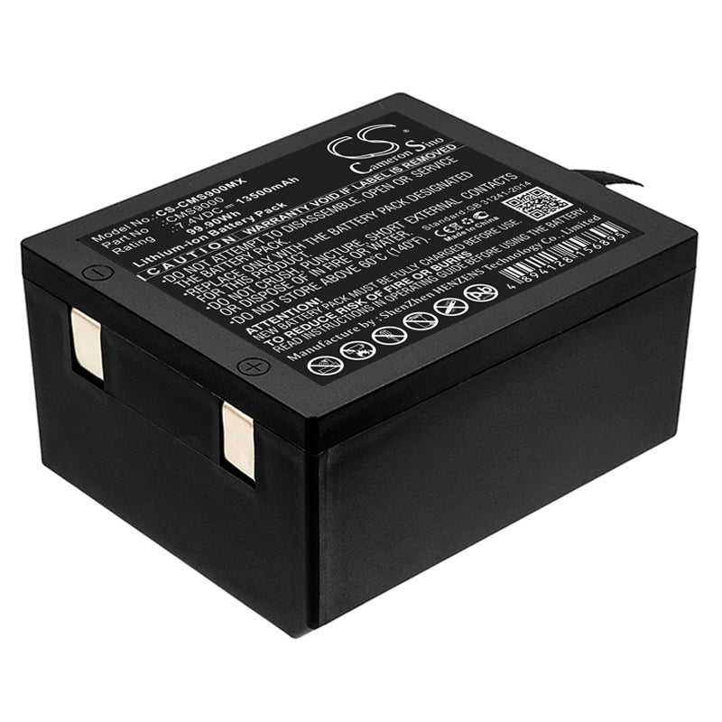 7.4V 13500mAh Li-ion Battery - CONTEC CMS Patient Monitors & Trismed VITAPIA7000K Replacement 
