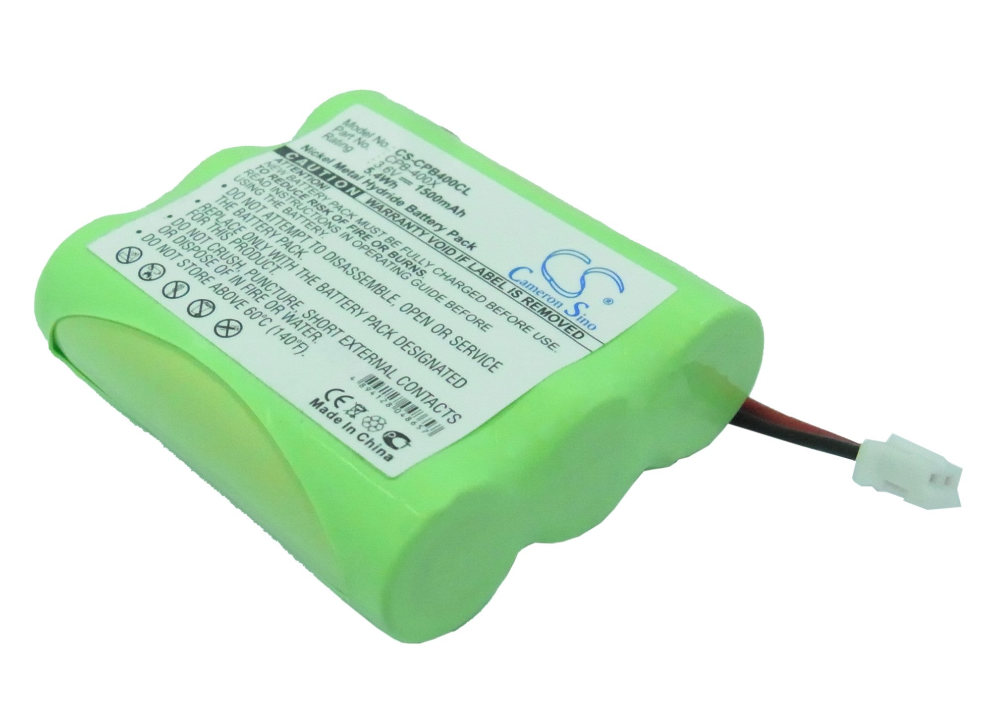 1500mAh Ni-MH 3.6V Replacement Battery for Siemens Cordless Phones: 240, 242, SC240, SC242 - Extended Life Power
