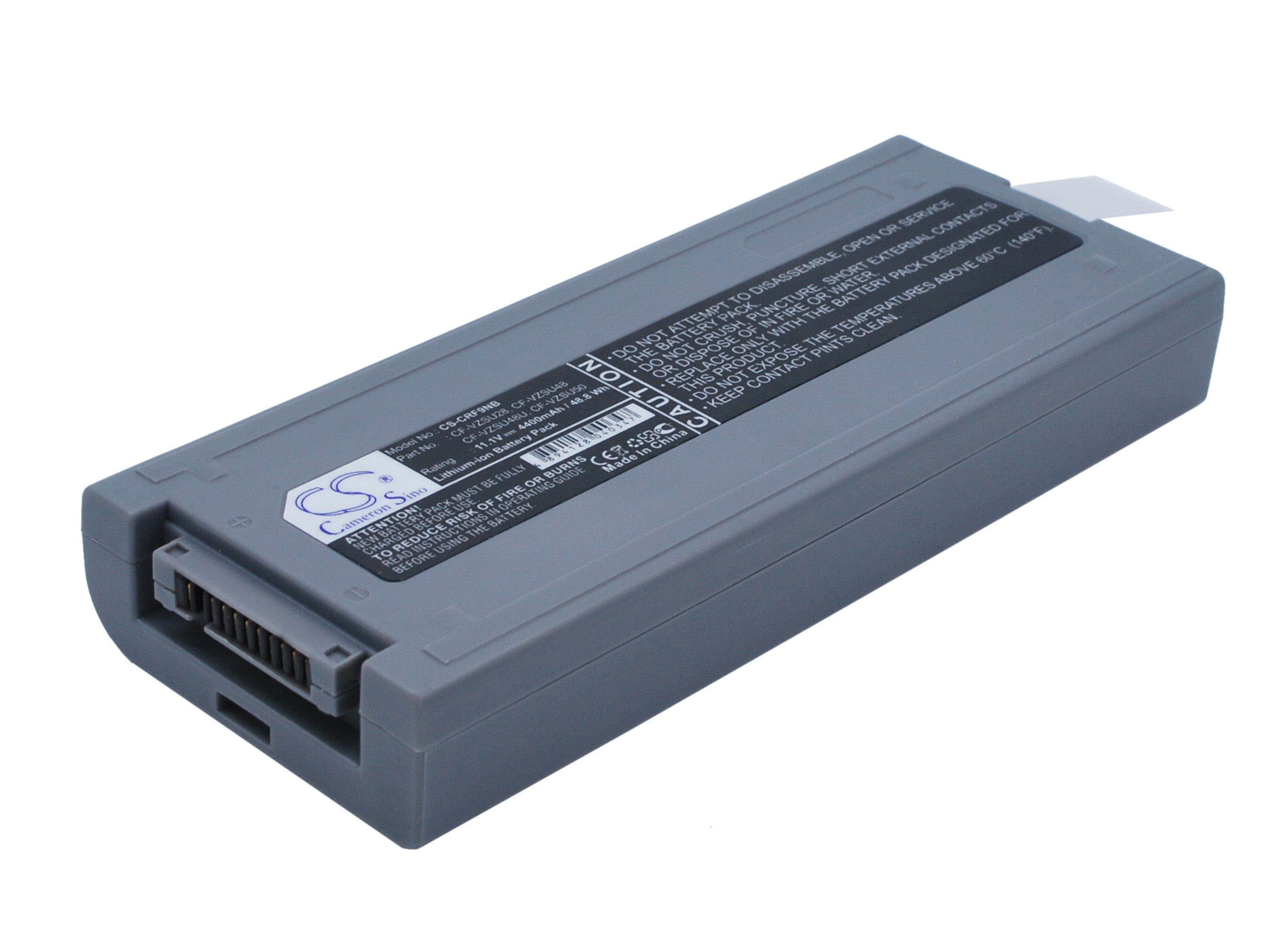 Panasonic Toughbook CF-19 Battery - 4400mAh, 11.1V Li-ion Replacement - CF-VZSU28, CF-VZSU48, CF-VZSU50

