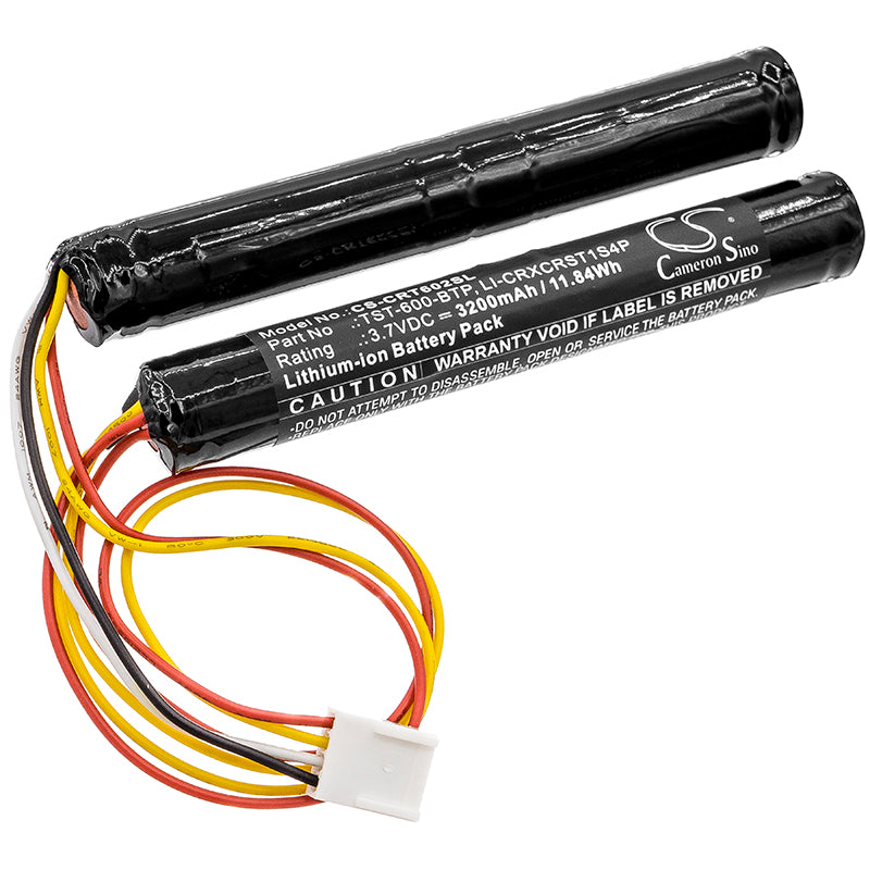 3200mAh 3.7V Li-ion Replacement Battery for Crestron TST-600 & TST-602 Touchpanels - Remote Control Upgrade
