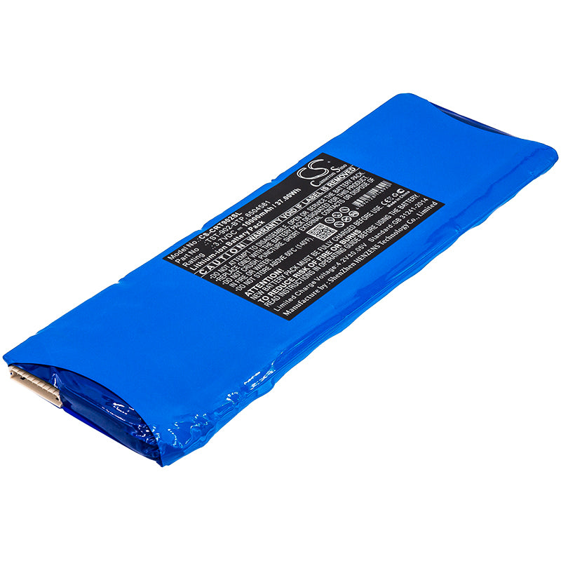 Crestron TST-902 Touch Panel Remote Replacement Battery - 10000mAh, 3.7V Li-ion, 37Wh

