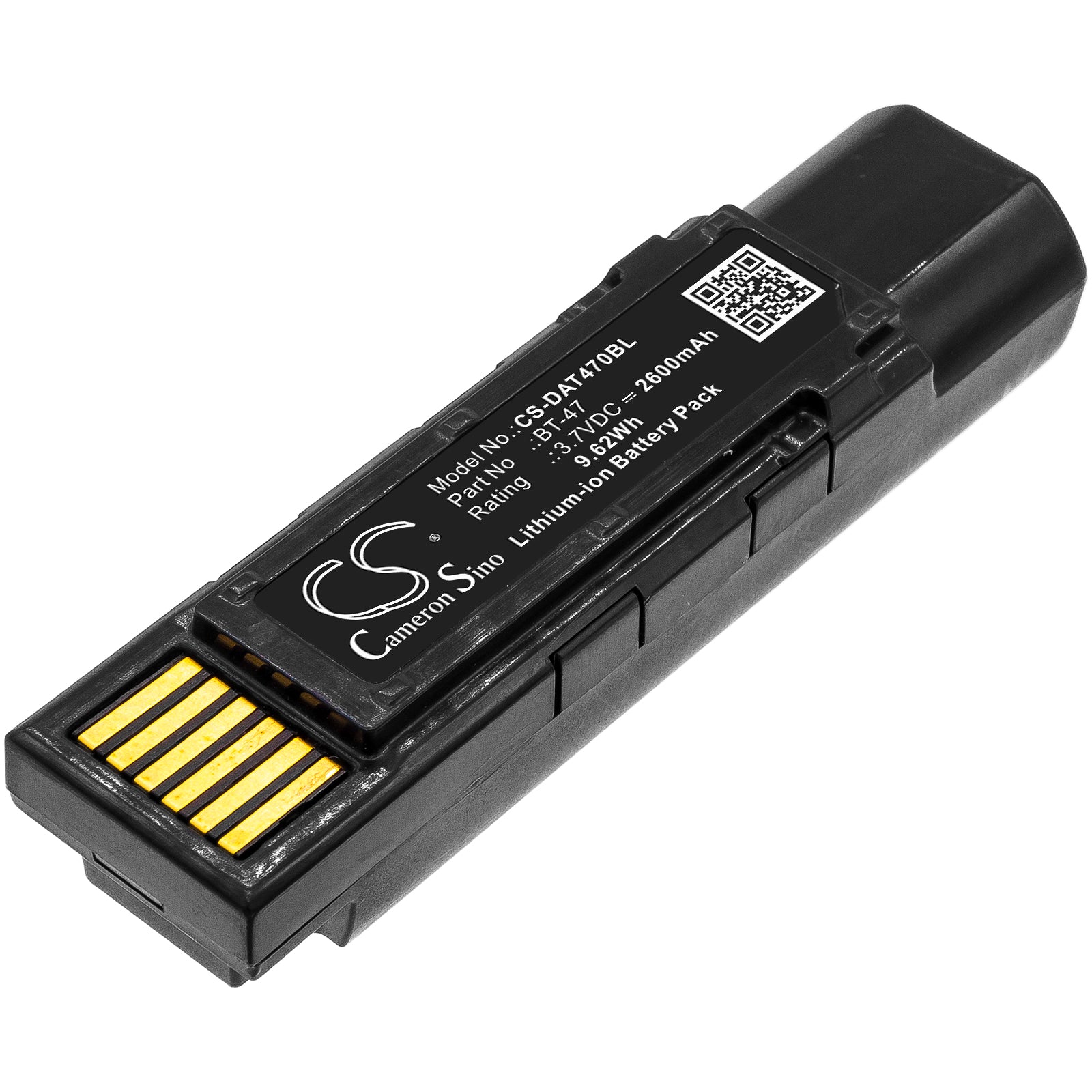 2600mAh Extended Life Replacement Battery for Datalogic Gryphon 4500 Barcode Scanner (GM4500, GBT4500) - 3.7V Li-ion

