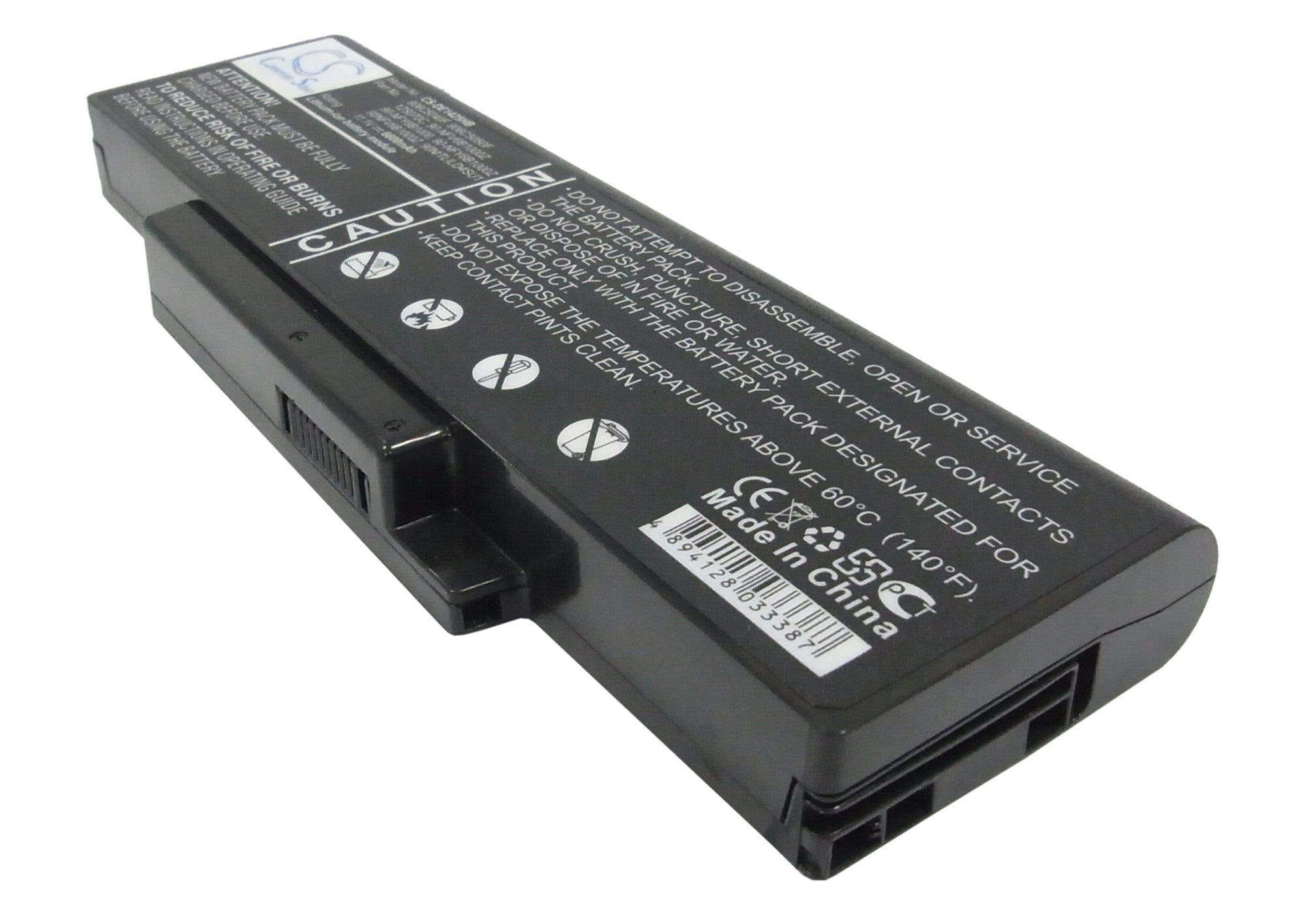 6600mAh Battery for DELL Inspiron 1425 1427 Laptop - High Capacity 11.1V Li-ion Replacement
