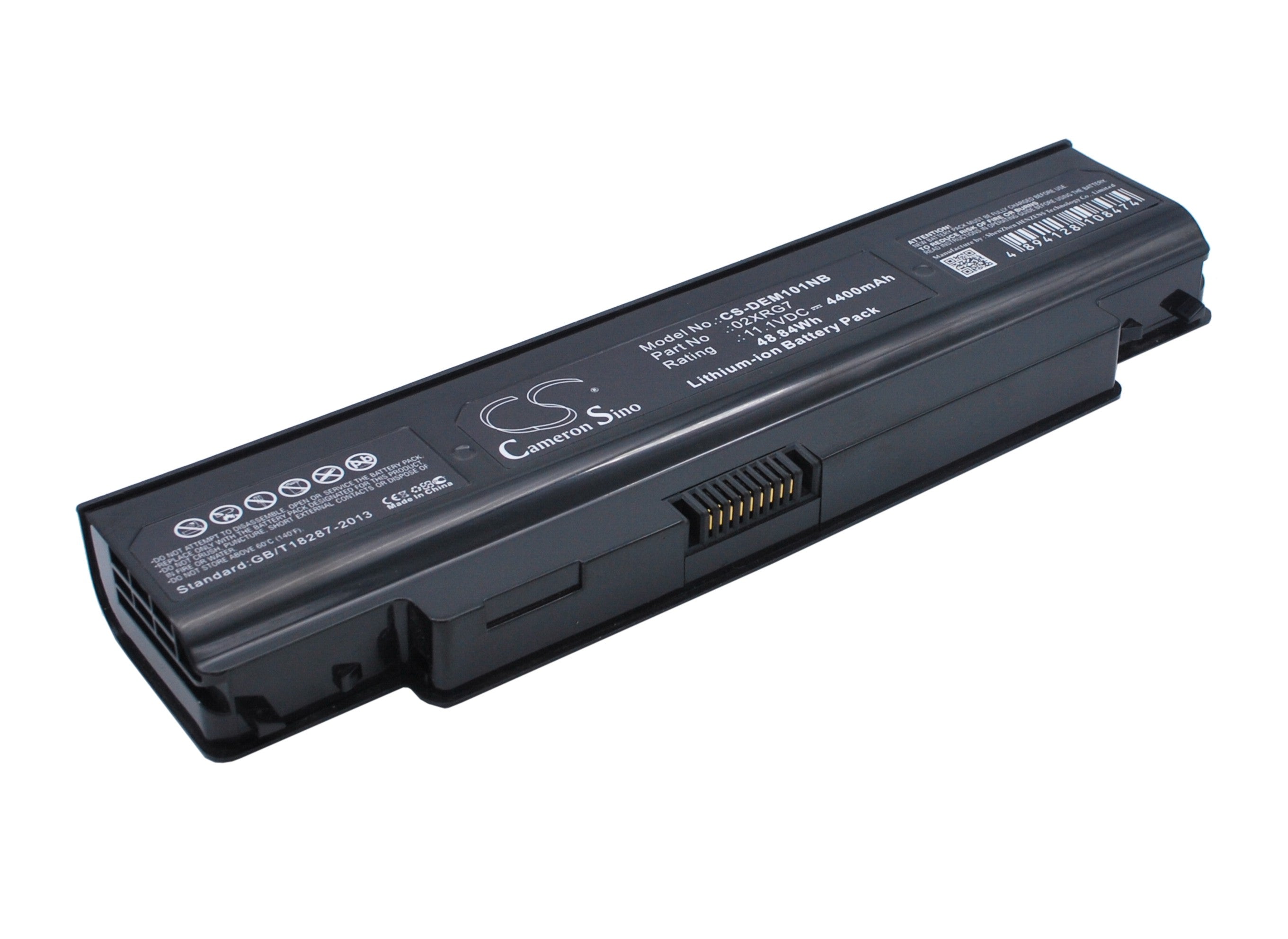 4400mAh Battery for DELL Inspiron 1120 M101Z Series Laptops - 11.1V 48.84Wh Li-ion Replacement
