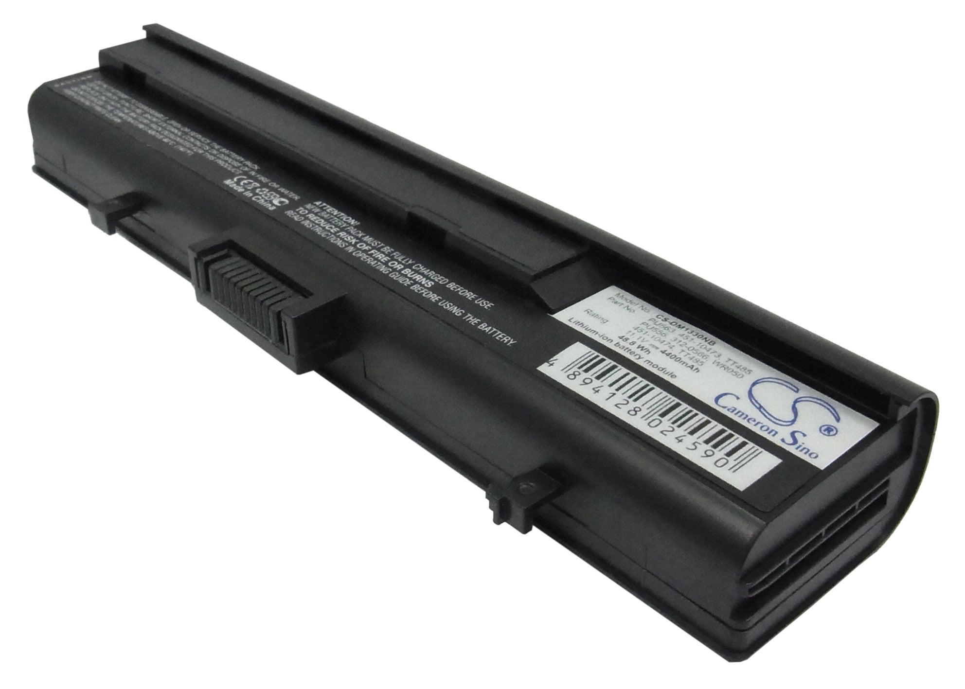 4400mAh Laptop Battery for DELL XPS & Inspiron - 11.1V Li-ion, WR050 Compatible Replacement
