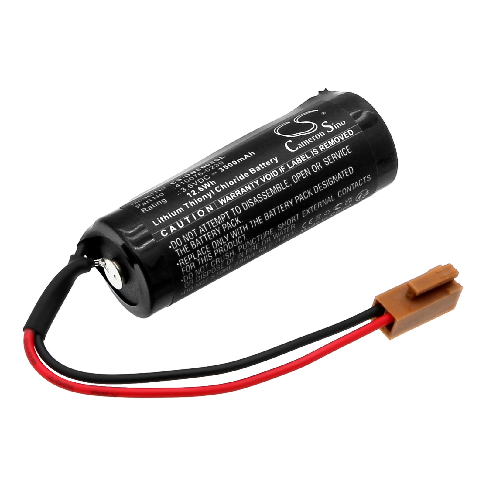 3.6V 3500mAh Li-SOCl2 Battery - Denso VM-6083D, VS-6556GM, 04E-122 Scanner & Handheld Replacement
