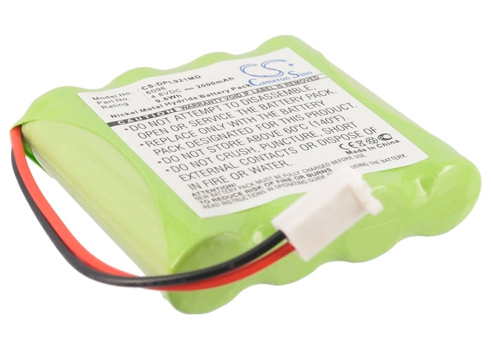 4.  8V 2000mAh Ni-MH Replacement Battery Pack for Delfi 9-2100 Tourniquet System (Medical Device)

