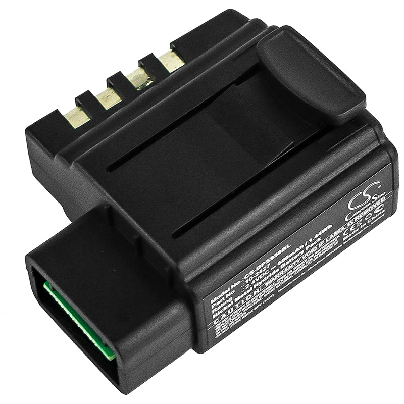 600mAh Battery for Datalogic PowerScan RF & PSRF1000 Scanners - 2.4V Ni-MH Replacement (10-2427)
