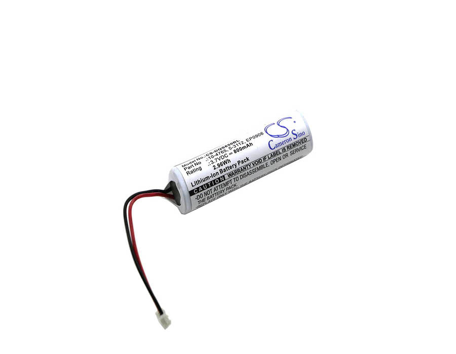 3.7V 800mAh Li-ion Replacement Battery for Datalogic QS6500BT Barcode Scanner - Replaces 10-4765, 5-3112, EP0906
