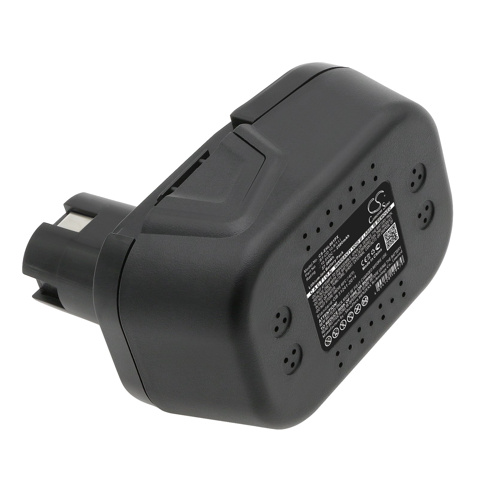 10.8V 2500mAh Li-ion Replacement Battery for Einhell BT-CD 10.8/1 & 10.8/4 Cordless Drill, 27Wh Power Tool Battery
