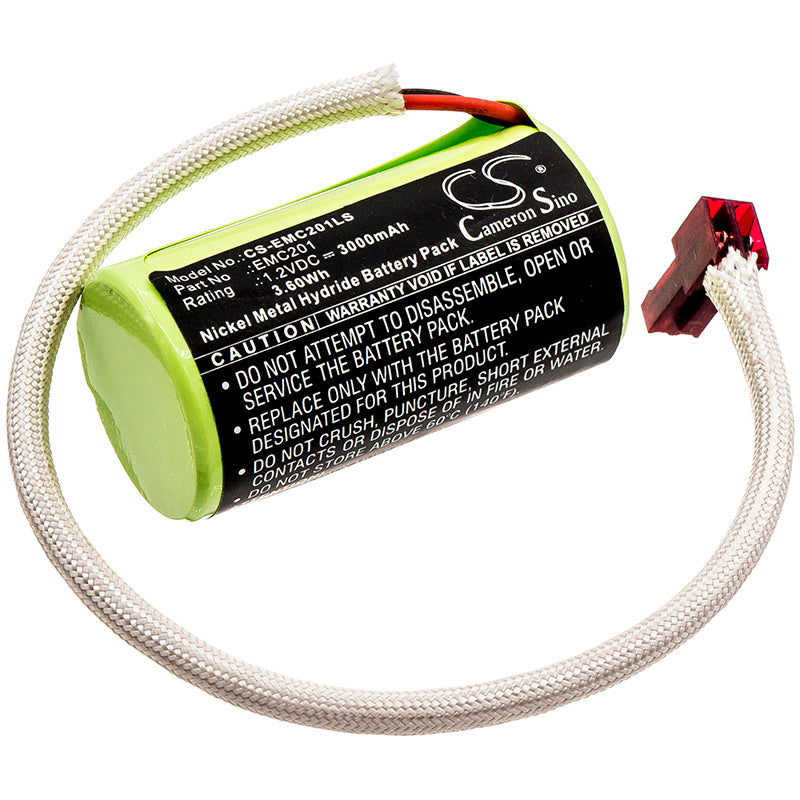 Lithonia ELB1P201NB & OSA212 Emergency Light Battery - 1.2V 3000mAh Ni-MH Replacement
