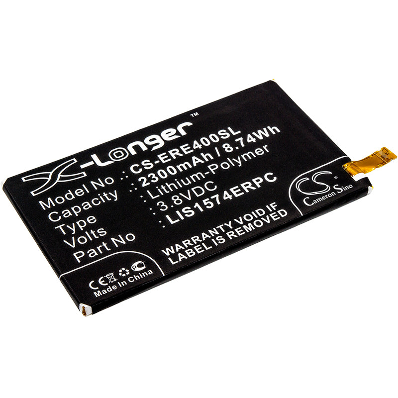 2300mAh Replacement Battery for Sony Ericsson Xperia E4, E4g, A2 - LIS1574ERPC - 3.8V Li-Polymer
