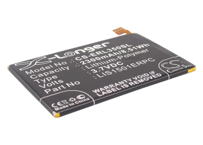 2300mAh Li-Polymer Battery - Sony Xperia ZL, Z, C6502/3/5/6 Compatible - 3.7V Replacement Power Solution
