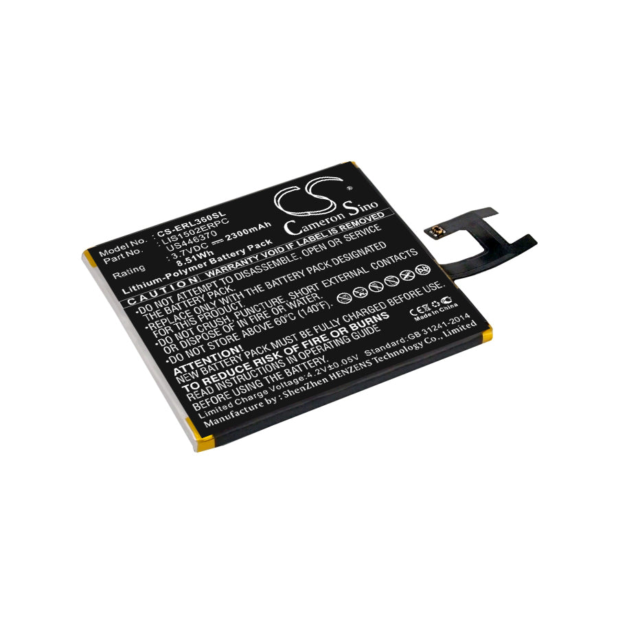 2300mAh Replacement Battery for Sony Xperia Z C6603 L36i, LIS1502ERPC, US446370 - 3.7V Li-Polymer

