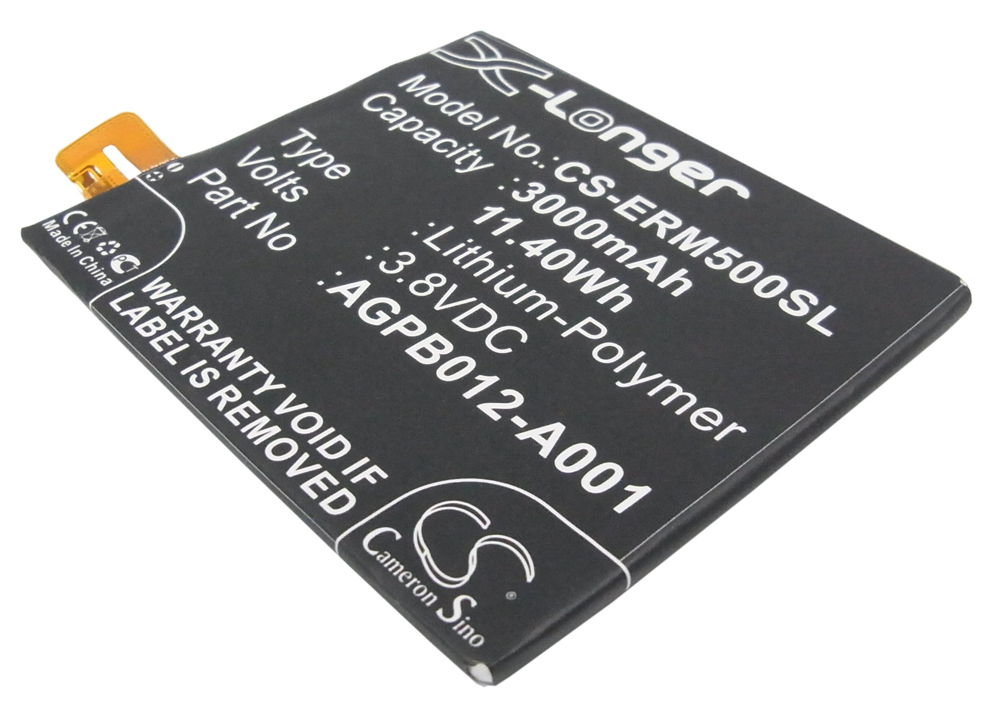 3000mAh 3.8V Li-Polymer Replacement Battery for Sony Xperia T2 Ultra D5303 D5306 XM50h C5322
