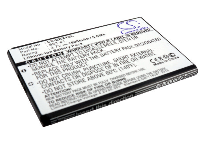 1500mAh Battery for Sony Xperia X1/X10/Play/X2 & NTT Docomo Xperia - 3.7V Li-ion Replacement
