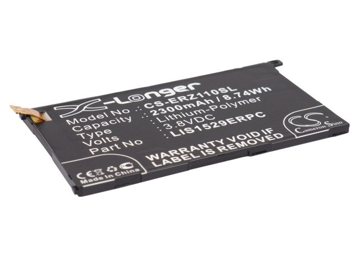 2300mAh Replacement Battery for Sony Xperia Z1 Compact/Mini/Z1f/Z1s - LIS1529ERPC - 3.8V Li-Polymer - High Capacity
