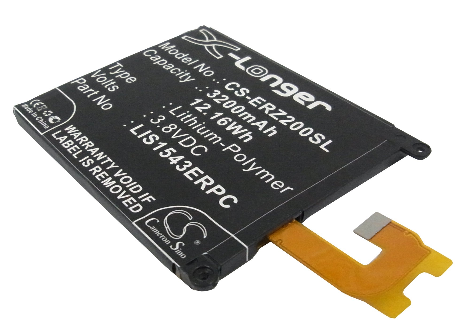 3200mAh Replacement Battery for Sony Xperia Z2 Series - LIS1543ERPC, 3.8V Li-Polymer - Phone Repair
