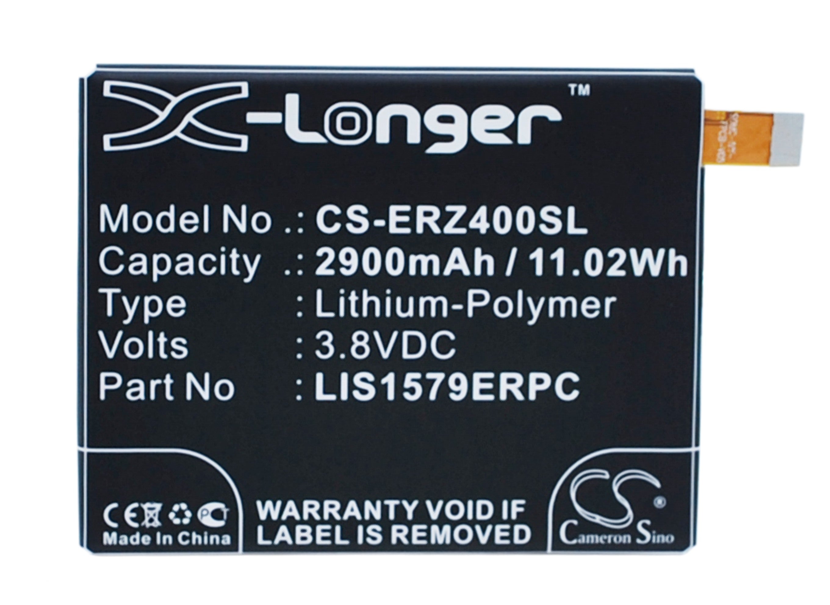 2900mAh Replacement Battery for Sony Xperia Z4, Z3+, C5 Ultra - LIS1579ERPC - 3.8V Li-Polymer - Phone Repair Part
