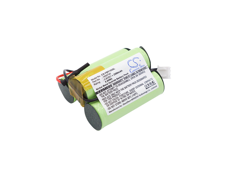 2500mAh 3.6V Ni-MH Replacement Battery for Fluke 1521, 1522 Thermometers & Testpath 140005 Equipment
